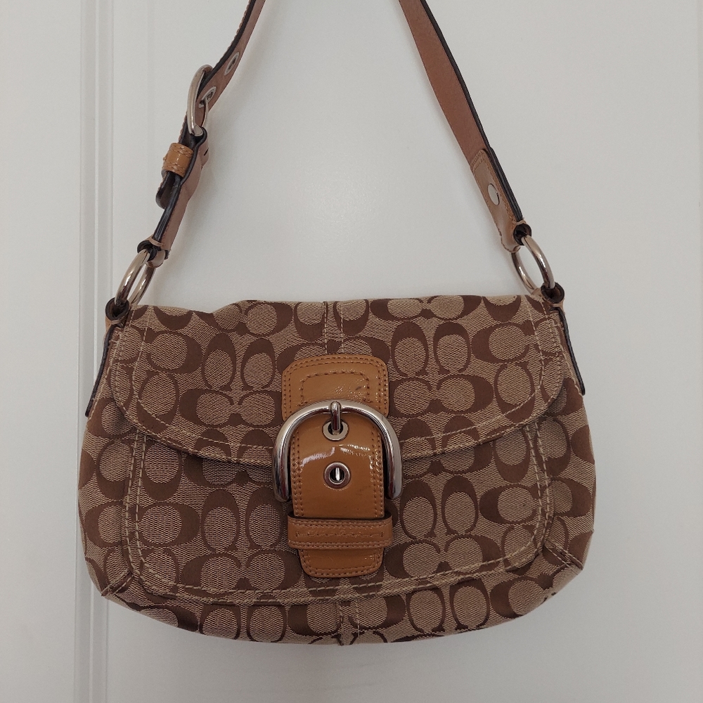 Coach Soho Signature Shoulder Purse A0972-F13113